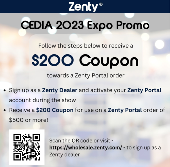$200 Zenty Portal Coupon for activating account. 150